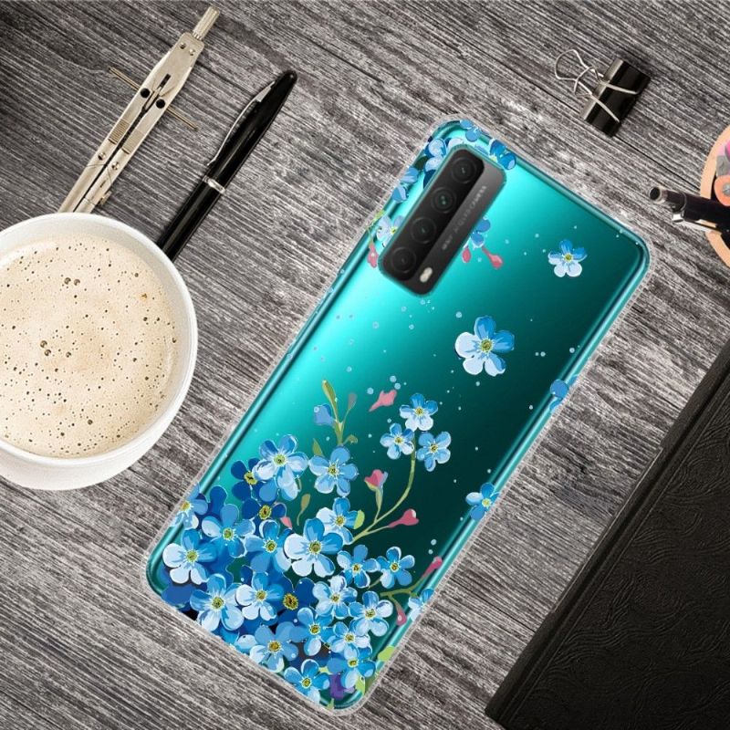 Coque Huawei P Smart 2021 Limonium fleur