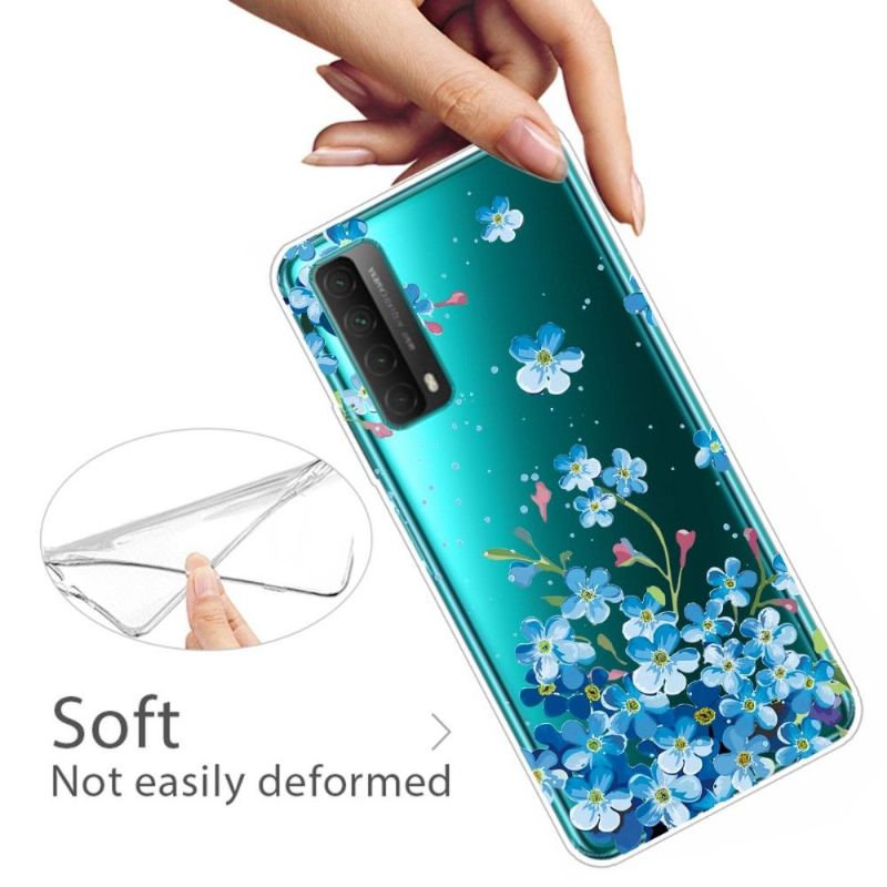 Coque Huawei P Smart 2021 Limonium fleur