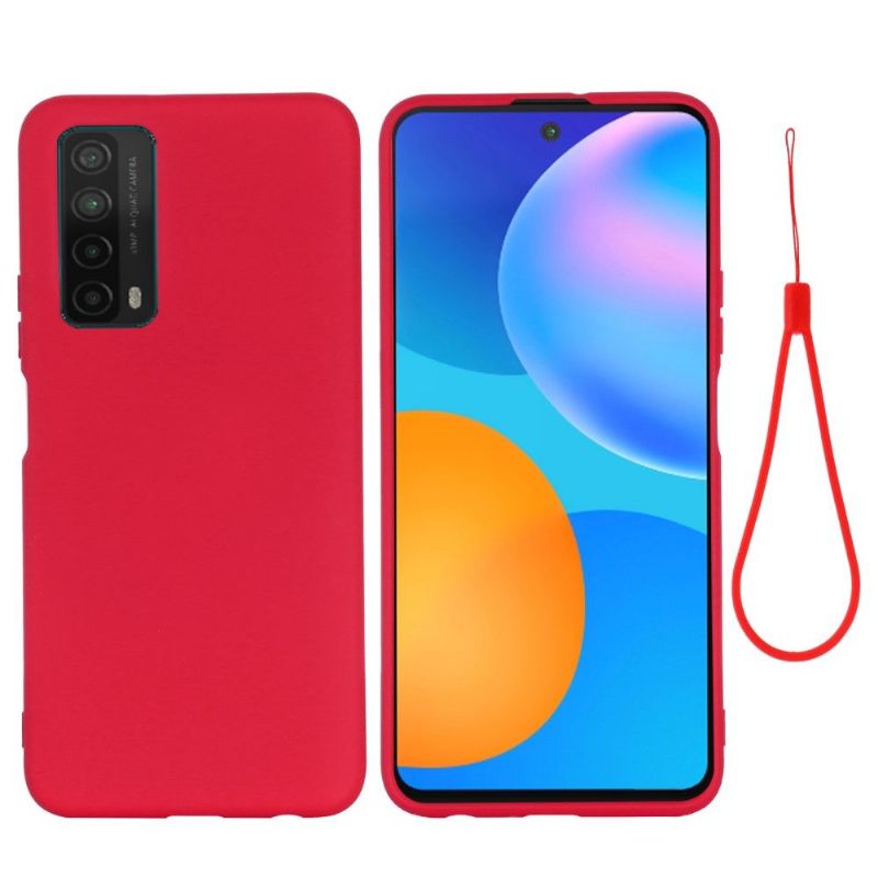 Coque Huawei P Smart 2021 silicone liquide