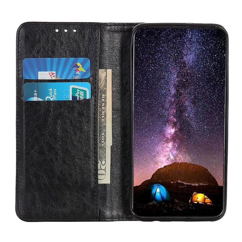 Flip cover Huawei P smart 2021 Simone Effet Cuir Porte Cartes