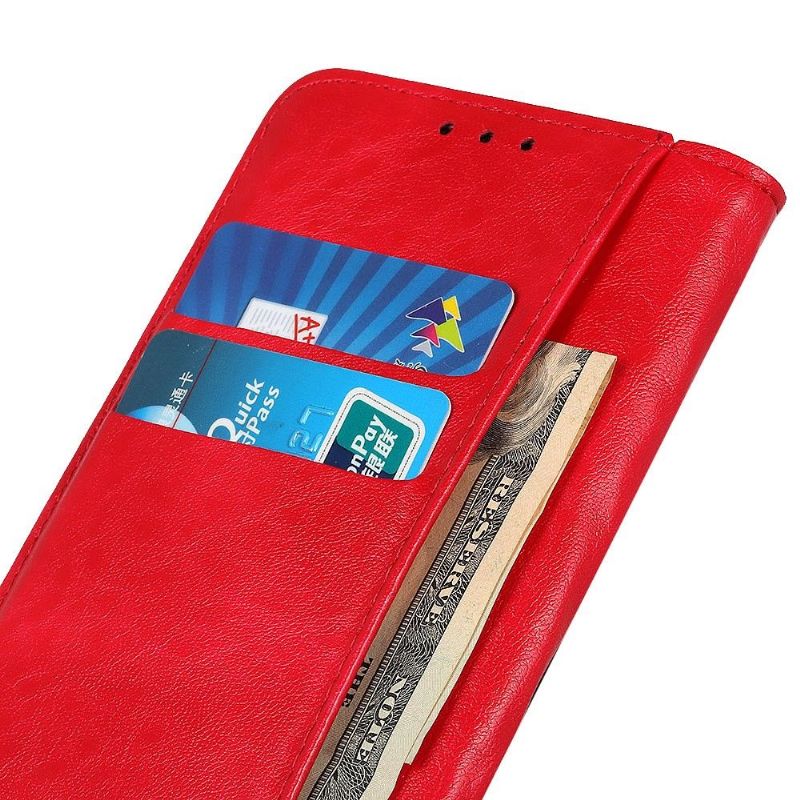 Flip cover Huawei P smart 2021 Simone Effet Cuir Porte Cartes