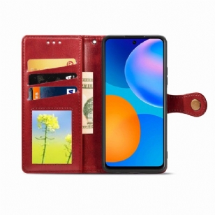 Housse Huawei P Smart 2021 Indila Simili Cuir Porte Cartes