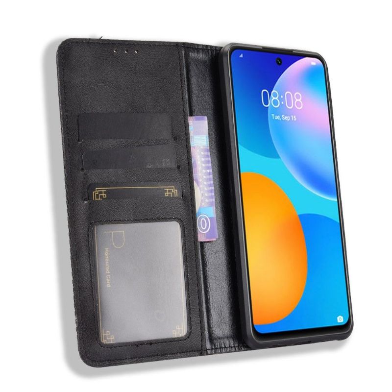 Housse Huawei P Smart 2021 Le Cirénius Style Cuir