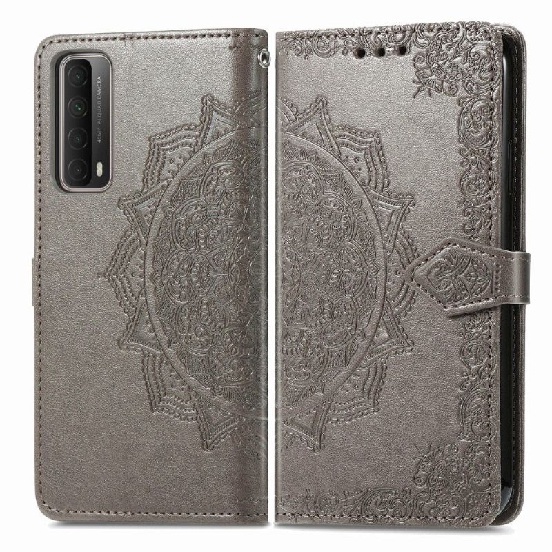 Housse Huawei P Smart 2021 Mandala Porte Cartes