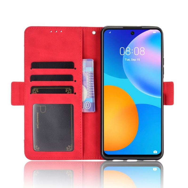 Housse Huawei P Smart 2021 Premium avec Porte Cartes