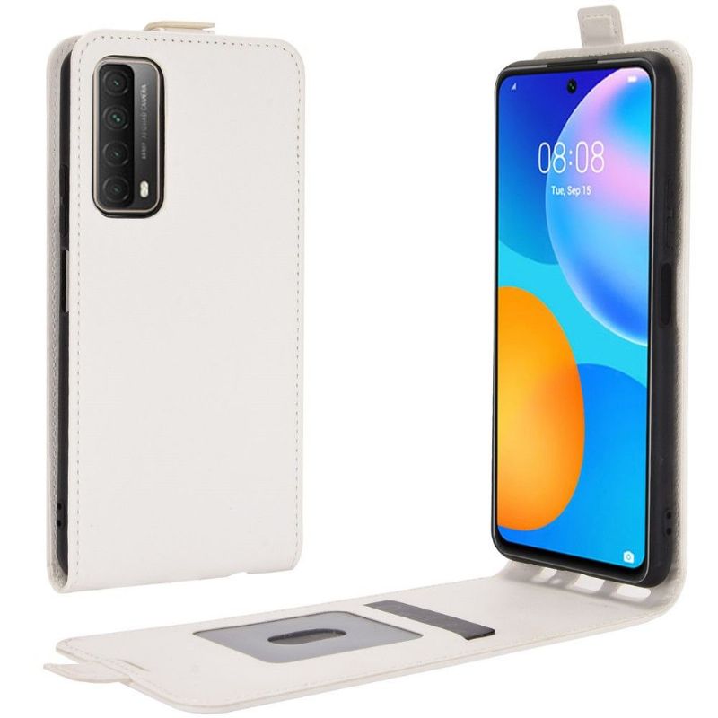 Housse Huawei P Smart 2021 simili cuir avec rabat verticale