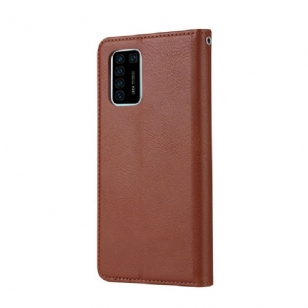 Housse Huawei P Smart 2021 simili cuir stand case