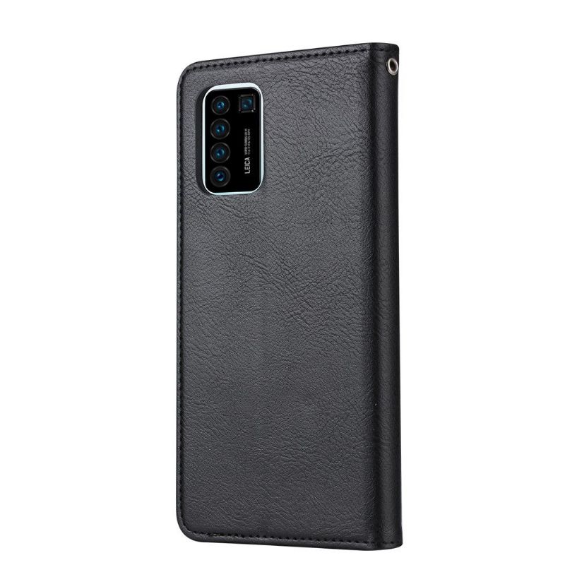 Housse Huawei P Smart 2021 simili cuir stand case