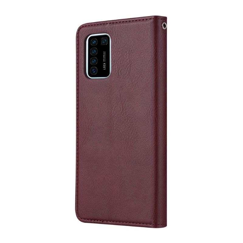 Housse Huawei P Smart 2021 simili cuir stand case