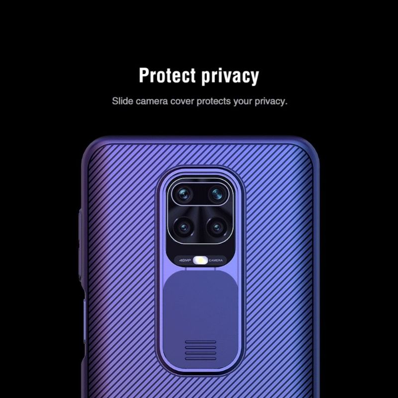 Coque Xiaomi Redmi Note 9S / Redmi Note 9 Pro avec cache objectif arrière