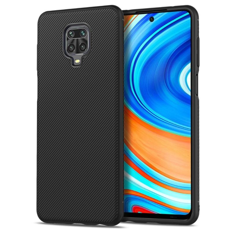 Coque Xiaomi Redmi Note 9S / Note 9 Pro Effet Strié en Gel