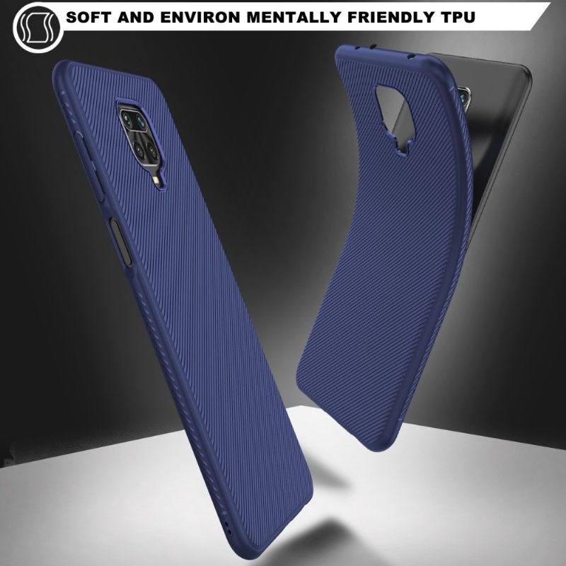 Coque Xiaomi Redmi Note 9S / Note 9 Pro Effet Strié en Gel