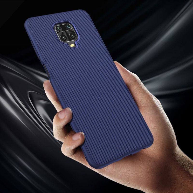 Coque Xiaomi Redmi Note 9S / Note 9 Pro Effet Strié en Gel