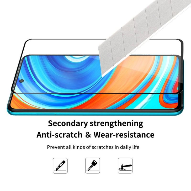 Films Xiaomi Redmi Note 9 Pro en verre trempé (2 pièces)