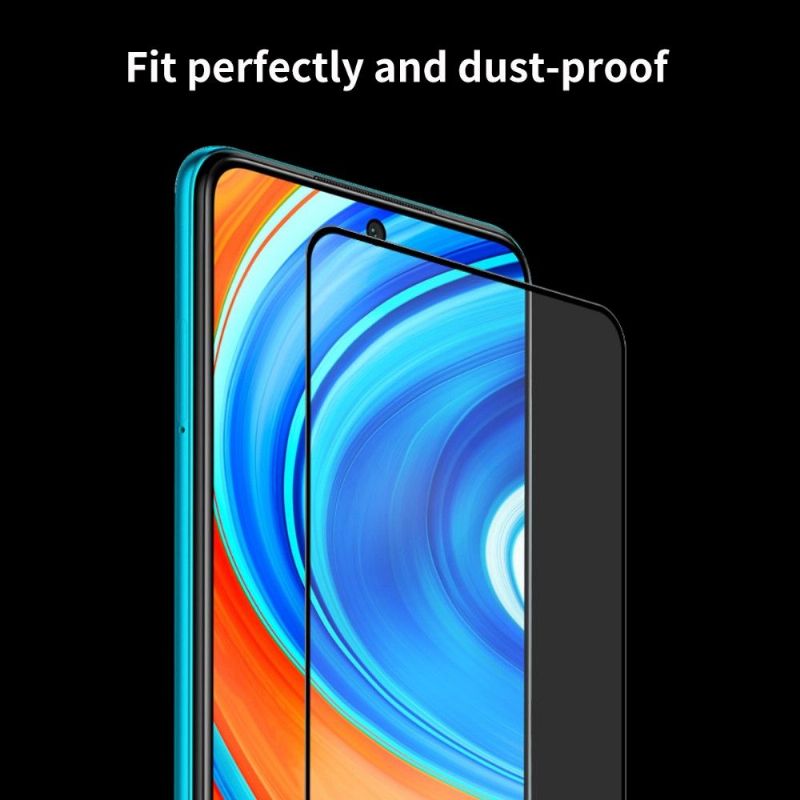 Films Xiaomi Redmi Note 9 Pro en verre trempé (2 pièces)