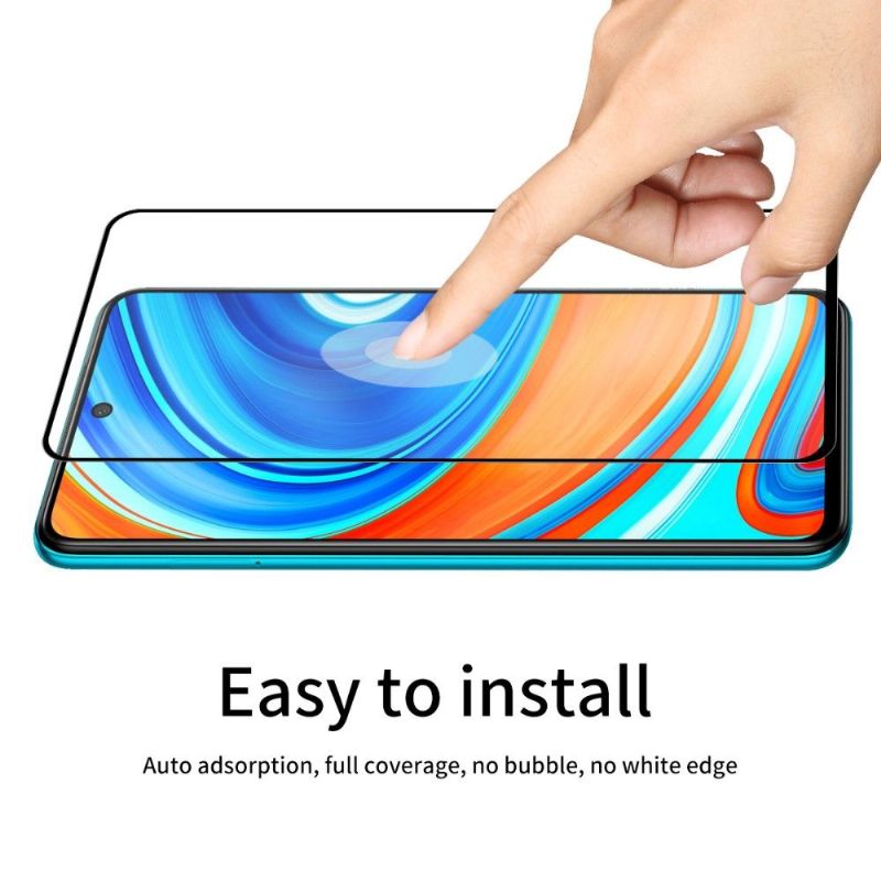 Films Xiaomi Redmi Note 9 Pro en verre trempé (2 pièces)