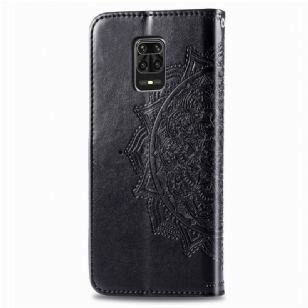 Housse Xiaomi Redmi Note 9 Pro / Redmi Note 9S Mandala Porte Cartes