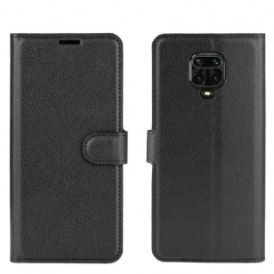 Housse Xiaomi Redmi Note 9 Pro / Note 9S portefeuille style cuir