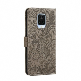 Housse Xiaomi Redmi Note 9S / 9 Pro Fleur Dentelle