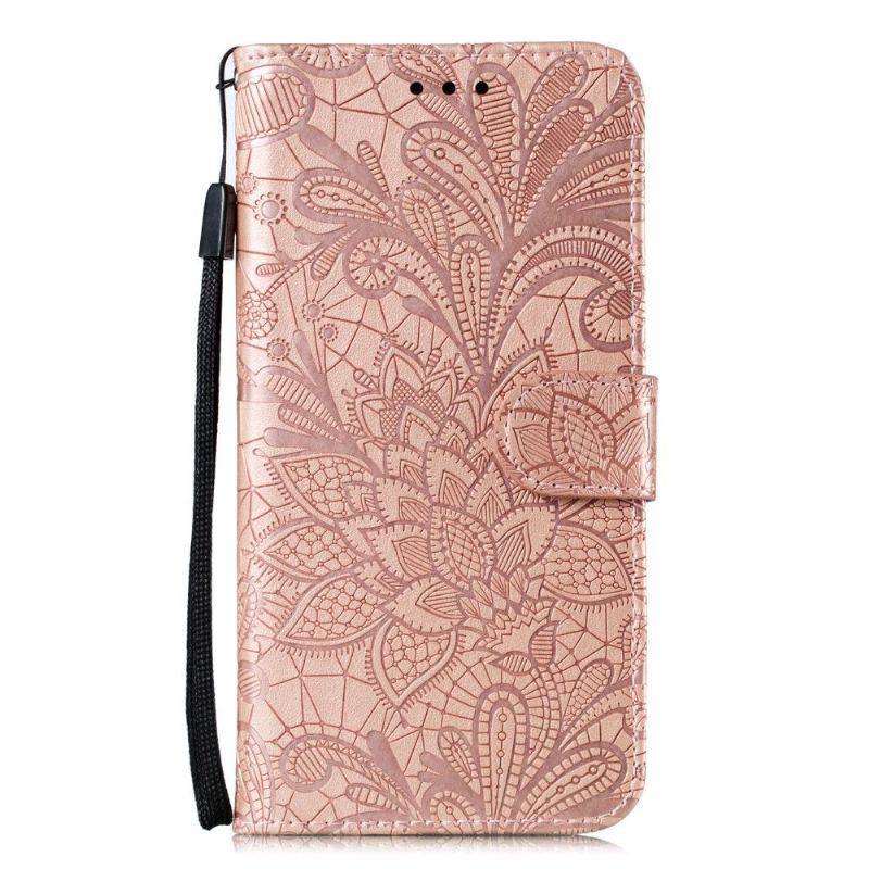 Housse Xiaomi Redmi Note 9S / 9 Pro Fleur Dentelle