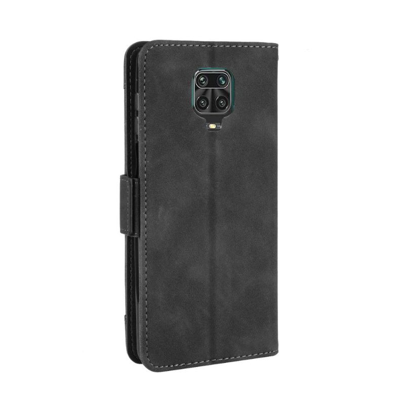 Housse Xiaomi Redmi Note 9S effet cuir avec porte cartes