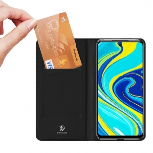 Housse Xiaomi Redmi Note 9S revêtement satiné