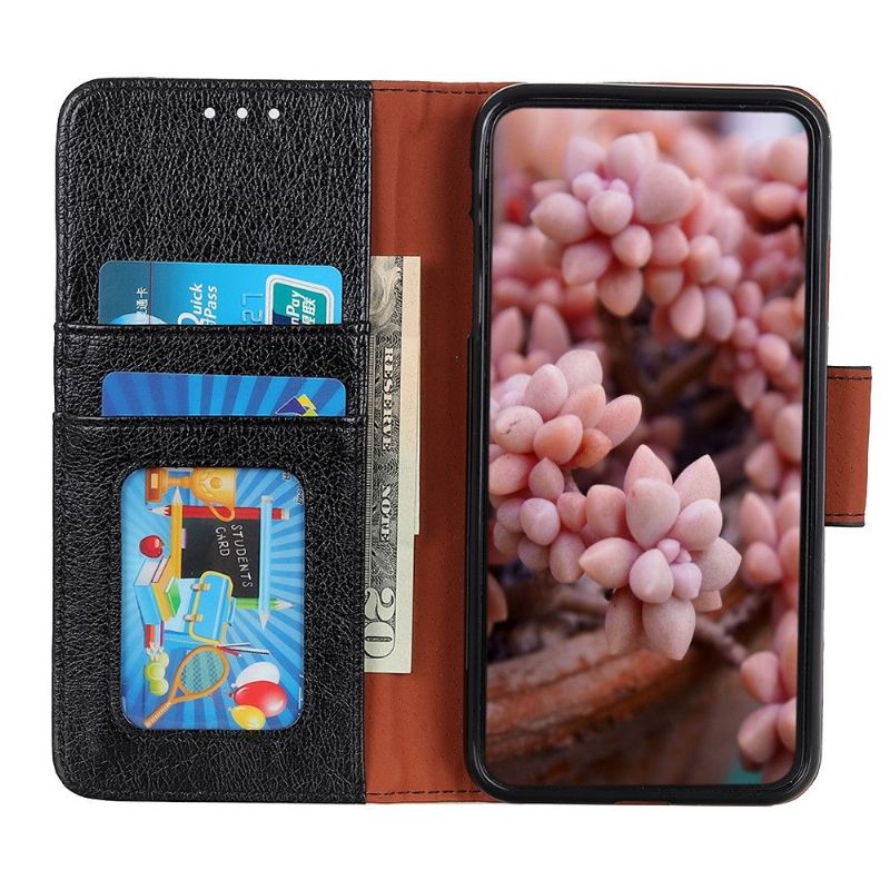 Housse Xiaomi Redmi Note 9S Style Cuir Vieilli