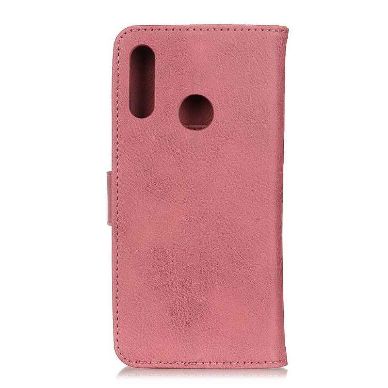 Housse Huawei Y6p KHAZNEH Effet Cuir Porte Cartes - Rose