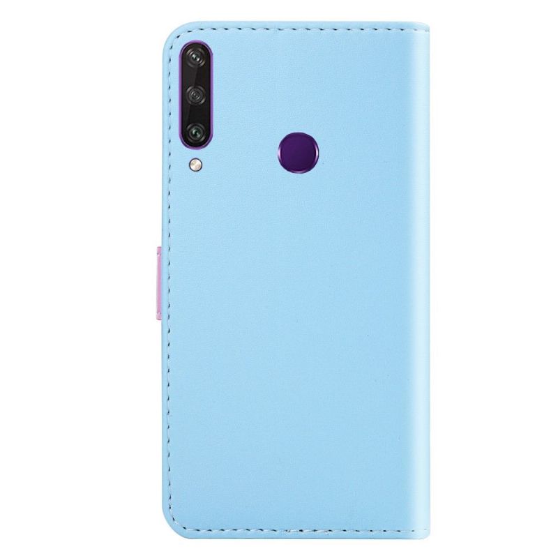 Housse Huawei Y6p Tricolore Coutures