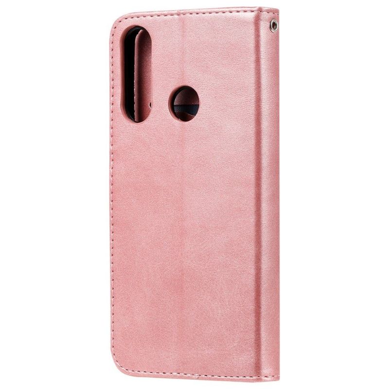 Housse Huawei Y6p Zipper Pocket Fonction Support