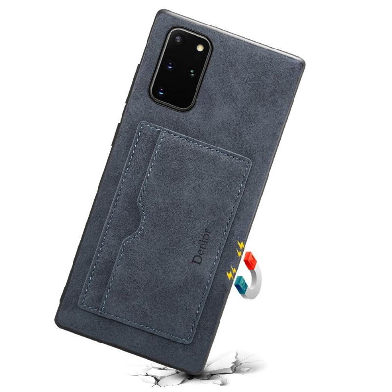 Coque Samsung Galaxy Note 20 Denior Effet Cuir Porte Cartes