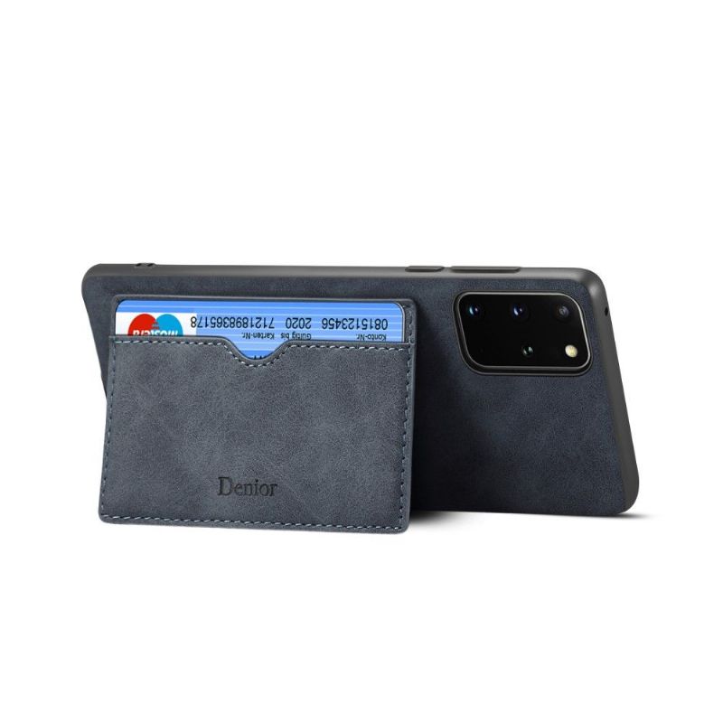 Coque Samsung Galaxy Note 20 Denior Effet Cuir Porte Cartes