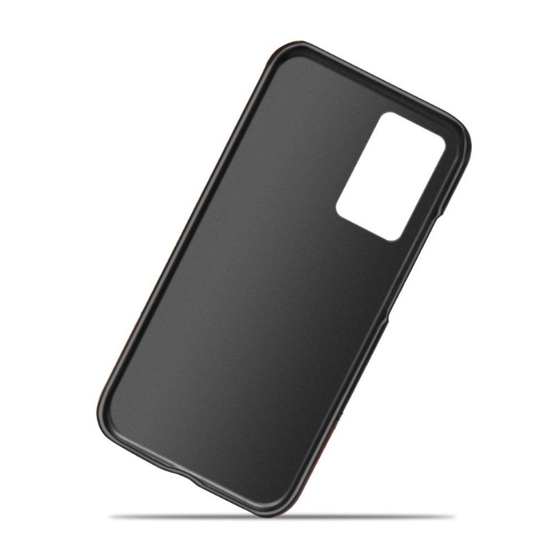 Coque Samsung Galaxy Note 20 Effet Cuir Bicolore