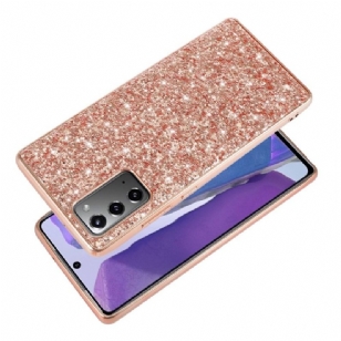 Coque Samsung Galaxy Note 20 paillettes glamour