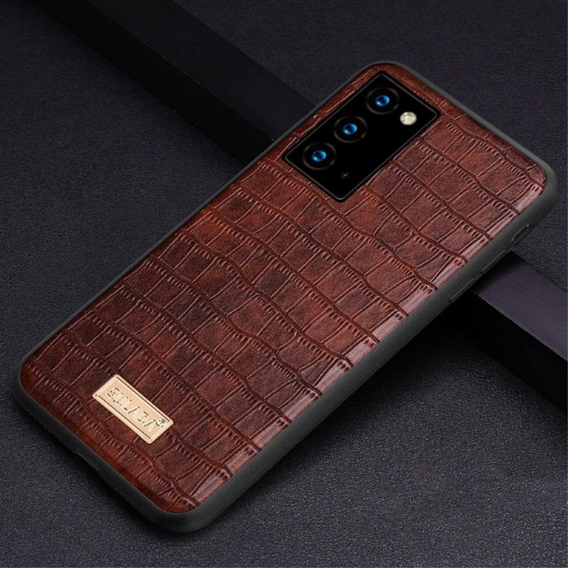 Coque Samsung Galaxy Note 20 SULADA Aspect Croco