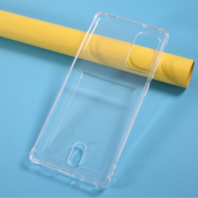 Coque Samsung Galaxy Note 20 Transparente Porte Carte