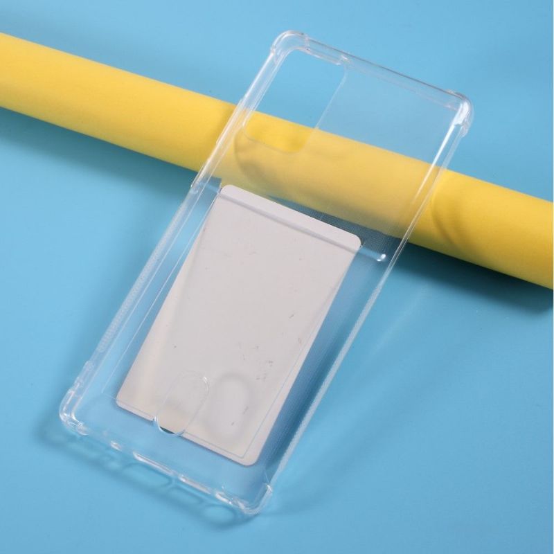 Coque Samsung Galaxy Note 20 Transparente Porte Carte