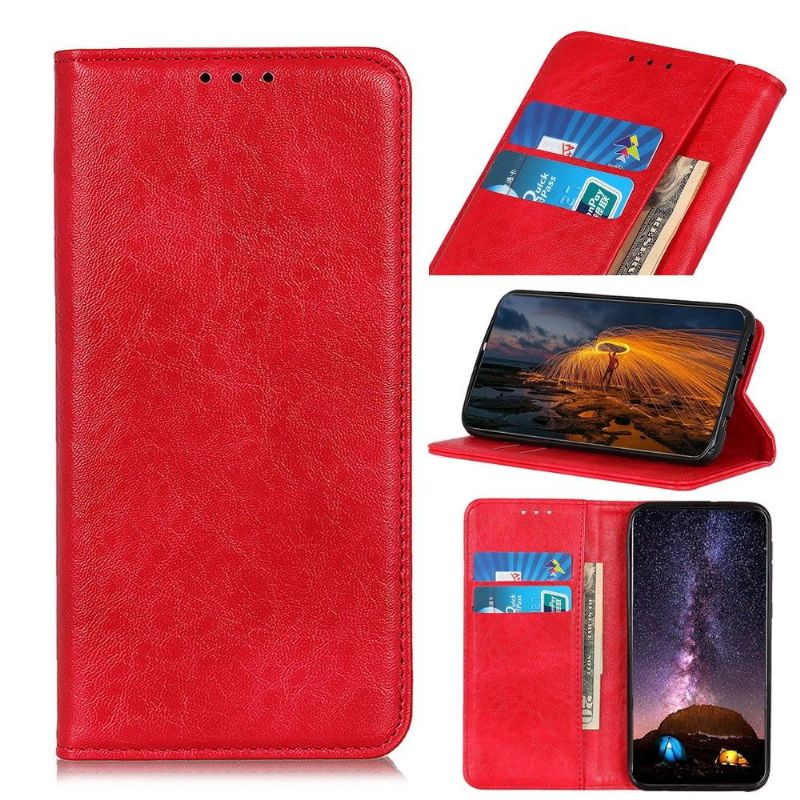 Flip cover Samsung Galaxy Note 20 Simone Effet Cuir Vieilli Porte Cartes