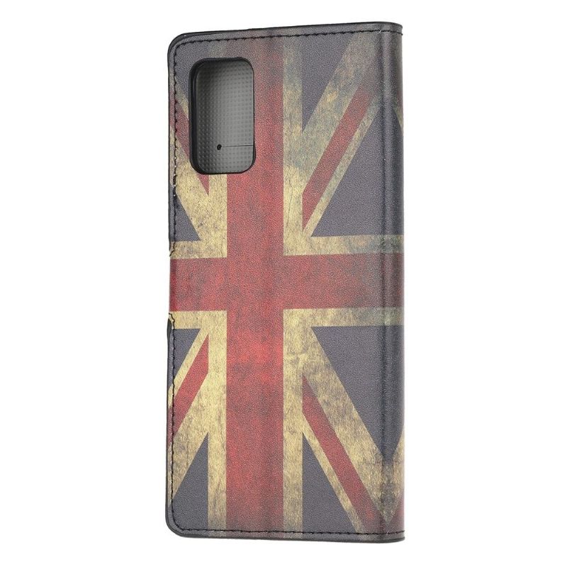 Housse Samsung Galaxy Note 20 Drapeau Anglais Vintage