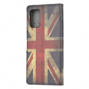 Housse Samsung Galaxy Note 20 Drapeau Anglais Vintage