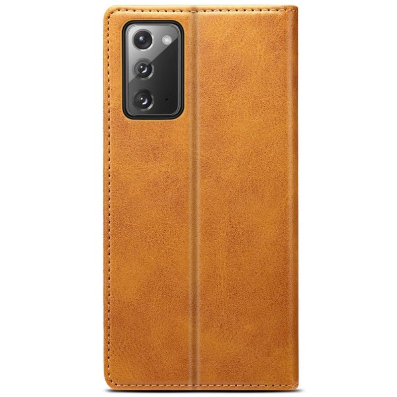 Housse Samsung Galaxy Note 20 folio flip style cuir