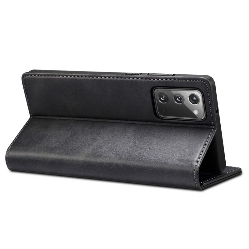 Housse Samsung Galaxy Note 20 folio flip style cuir