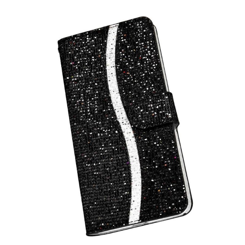 Housse Samsung Galaxy Note 20 Glitter Porte Cartes