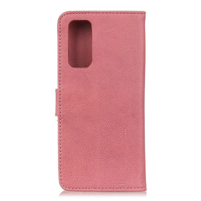 Housse Samsung Galaxy Note 20 KHAZNEH Effet Cuir Porte Cartes - Rose