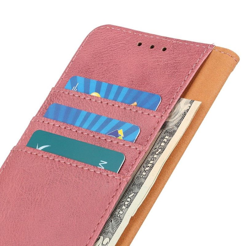 Housse Samsung Galaxy Note 20 KHAZNEH Effet Cuir Porte Cartes - Rose