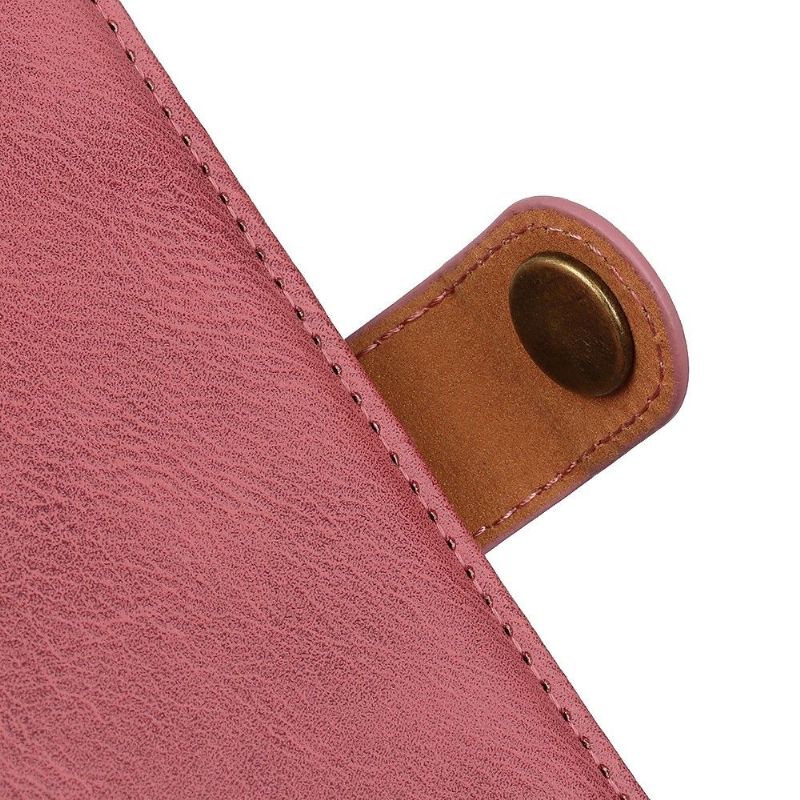 Housse Samsung Galaxy Note 20 KHAZNEH Effet Cuir Porte Cartes - Rose