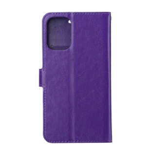 Housse Samsung Galaxy Note 20 Porte Cartes avec support - Violet