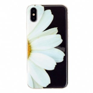 Coque iPhone XS / X Fluorescente Marguerite