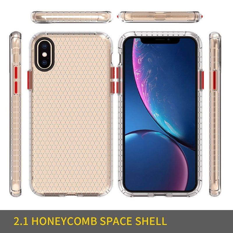 Coque iPhone XS / X Honeycomb en Silicone