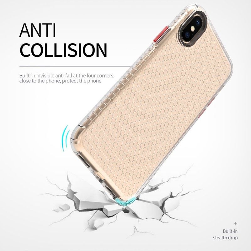 Coque iPhone XS / X Honeycomb en Silicone